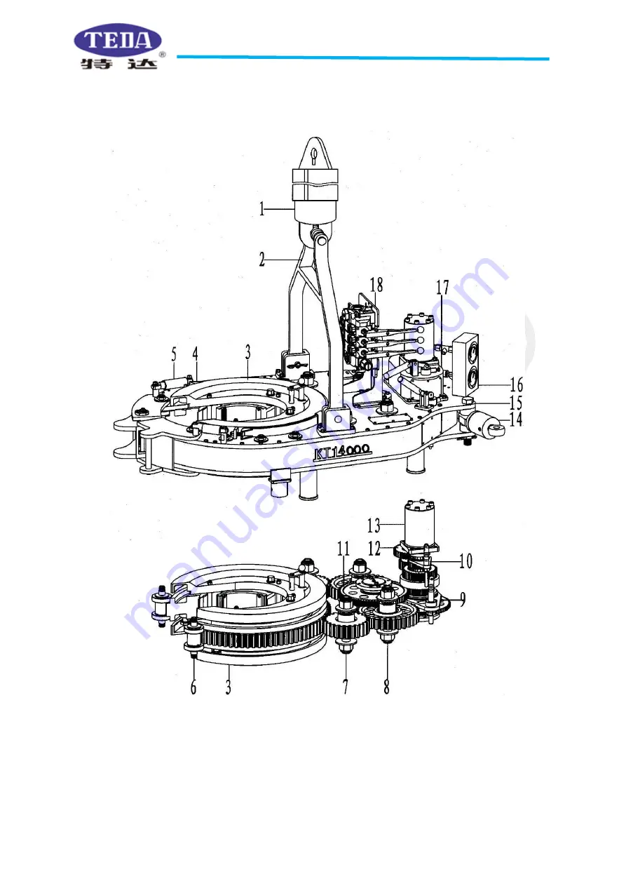 TEDA KT14000 Maintenance And Operation Manual Download Page 18