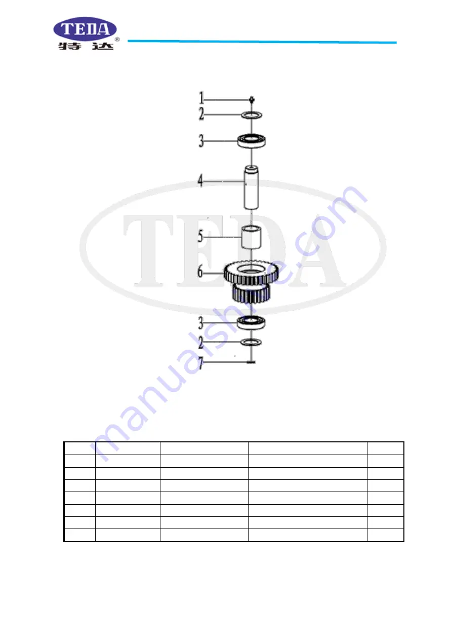 TEDA KT14000 Maintenance And Operation Manual Download Page 30