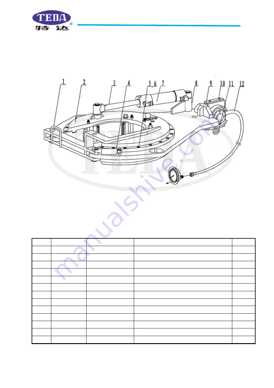 TEDA KT14000 Maintenance And Operation Manual Download Page 48