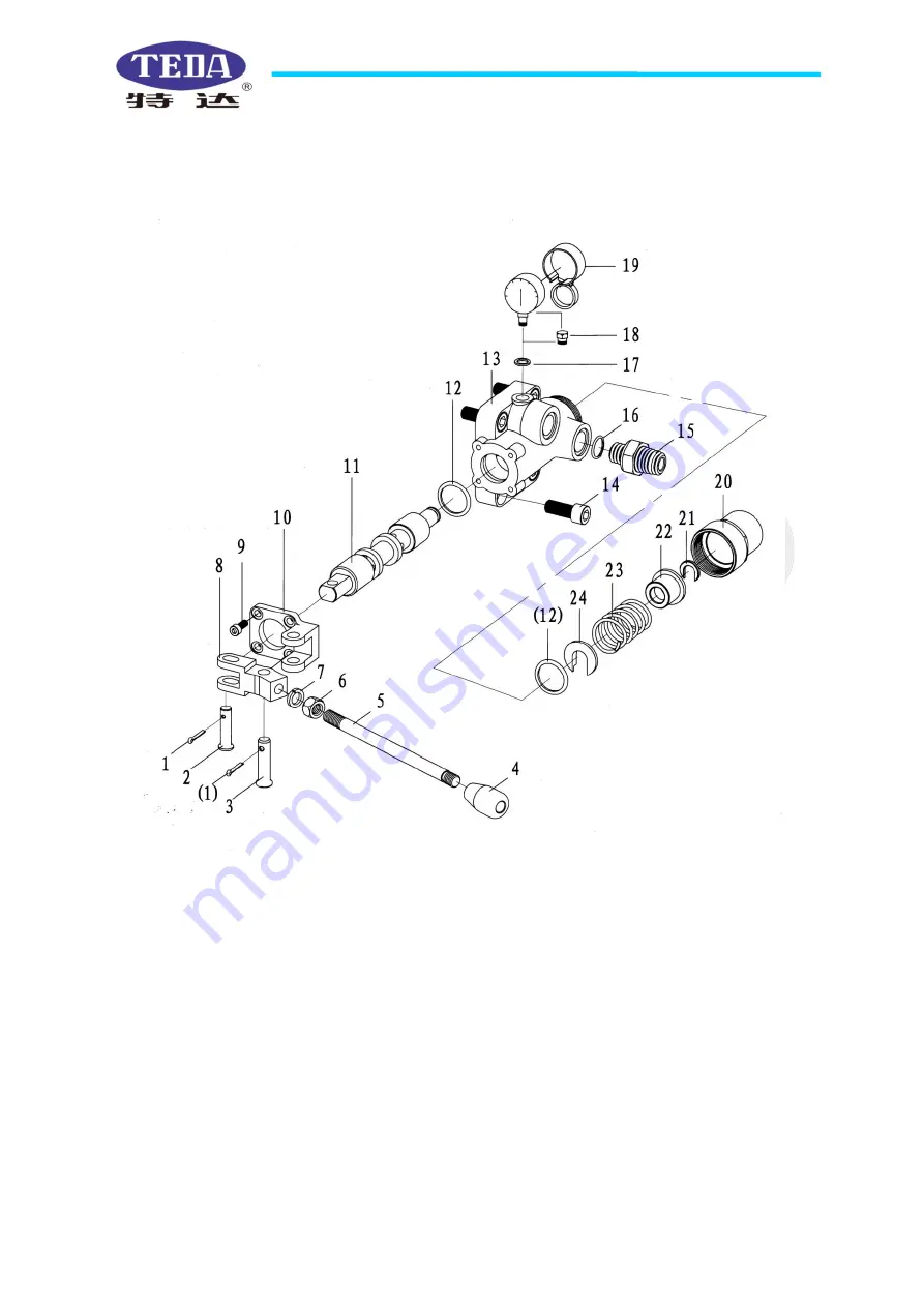 TEDA XQ114/6B Operation Manual Download Page 20