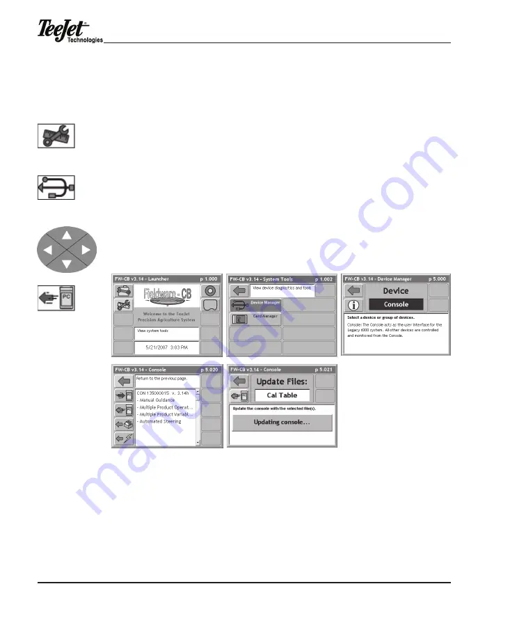 TeeJet Legacy 6000 Manual Download Page 155