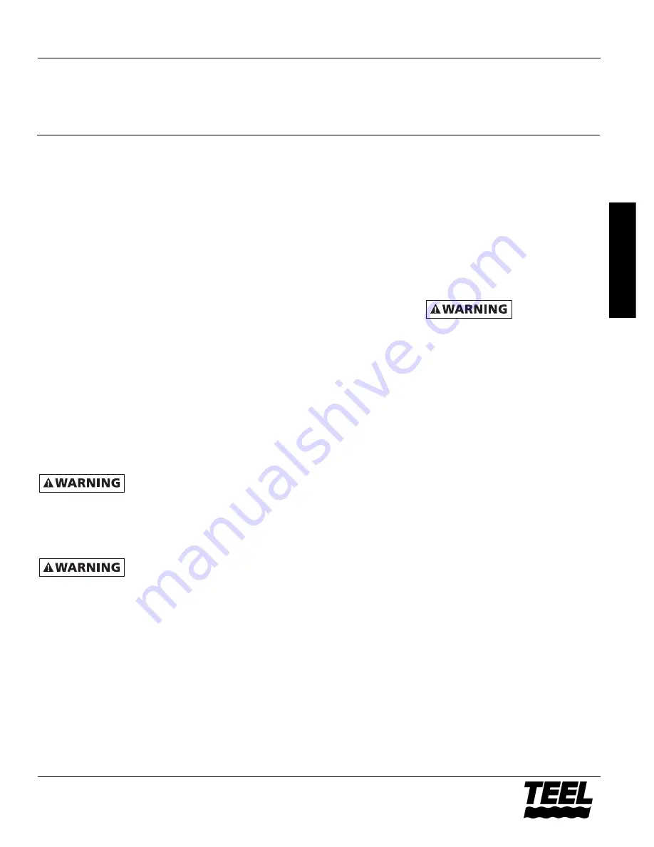 teel 4RK45A Operating Instructions & Parts Manual Download Page 3