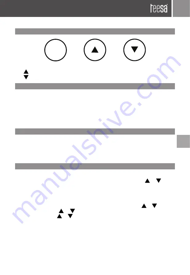 Teesa TSA0802 Скачать руководство пользователя страница 17