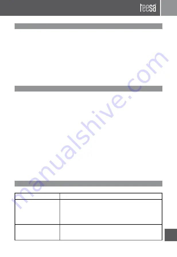 Teesa TSA3538 Скачать руководство пользователя страница 31