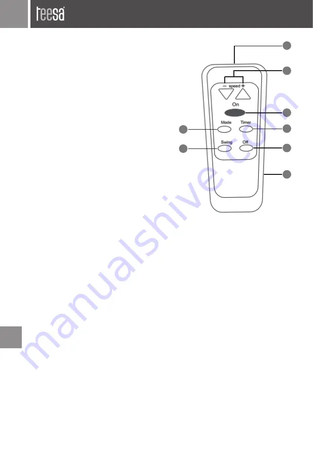 Teesa TSA8020 Скачать руководство пользователя страница 20