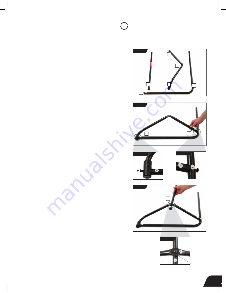 Teeter Chin-Up Assembly Instructions Manual Download Page 9