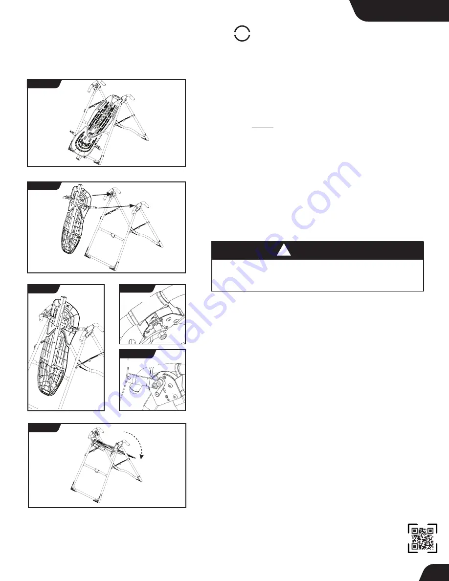 Teeter ComforTrak EP-970 Скачать руководство пользователя страница 11