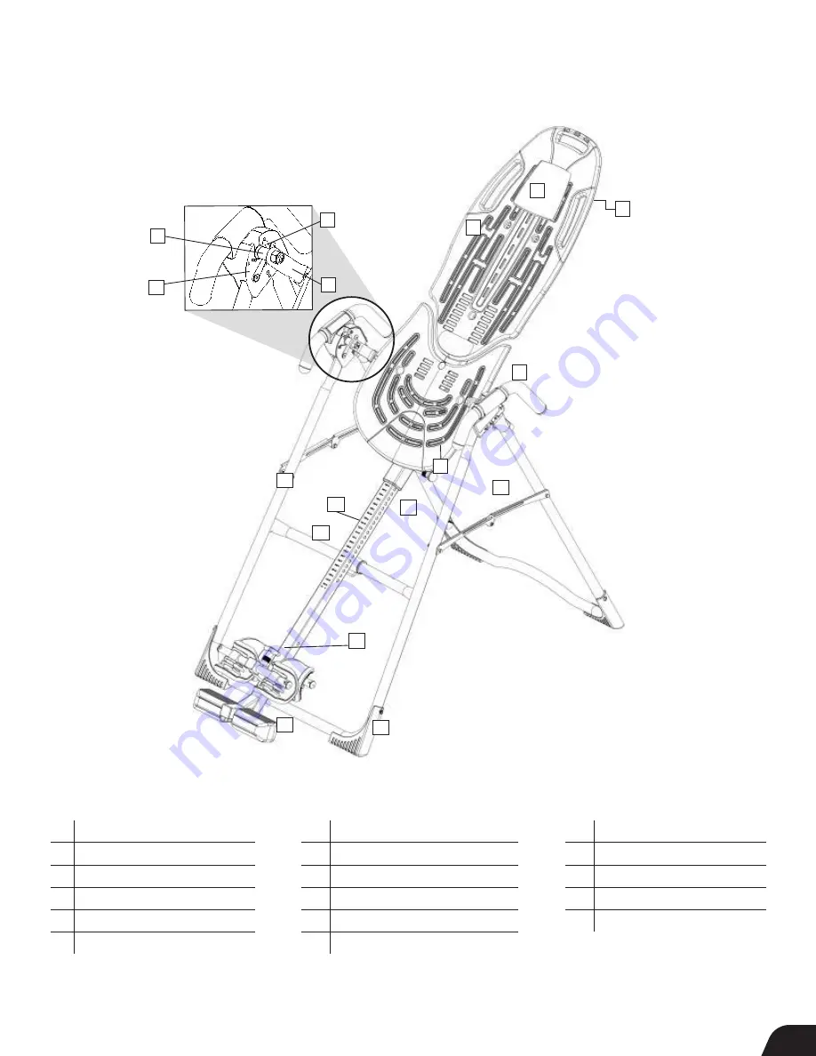 Teeter ComforTrak Series Assembly Instructions Manual Download Page 5