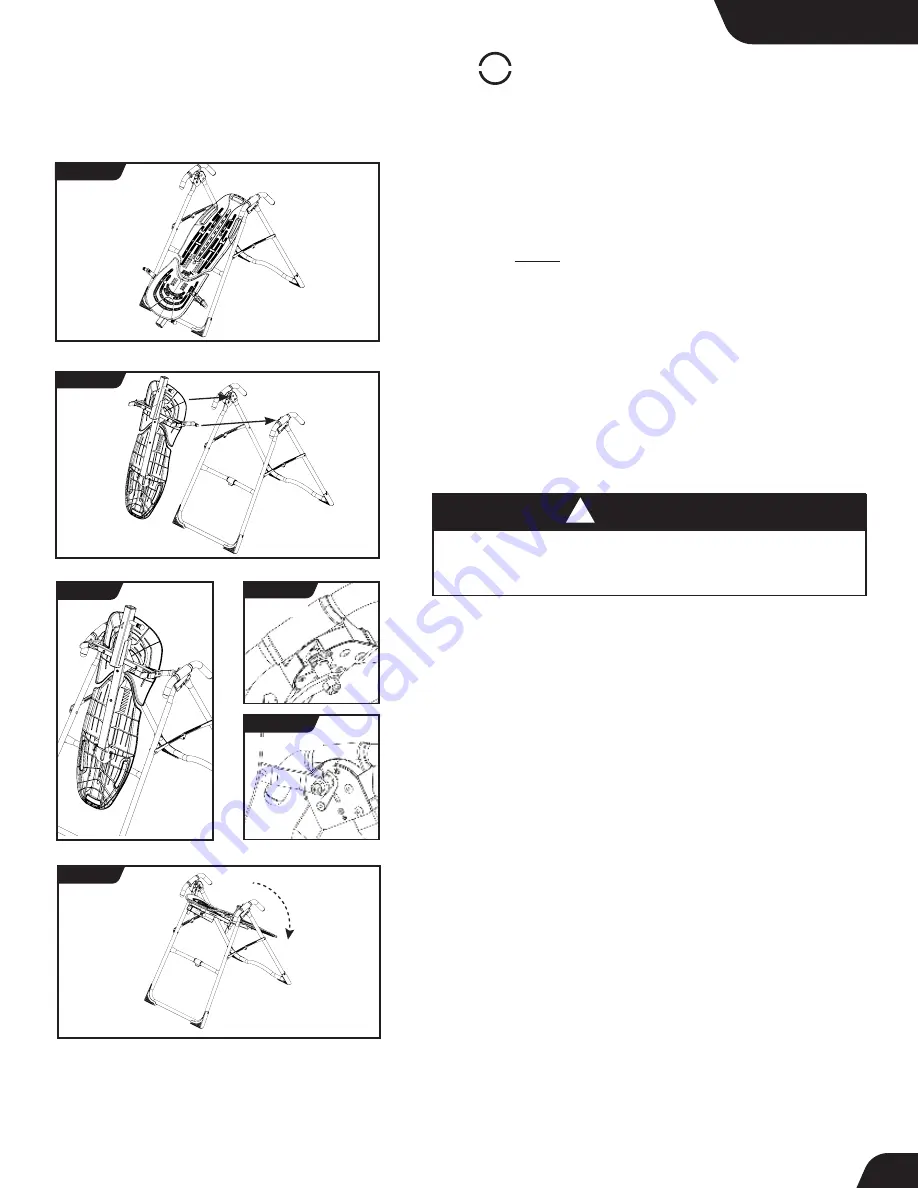 Teeter ComforTrak Series Assembly Instructions Manual Download Page 11