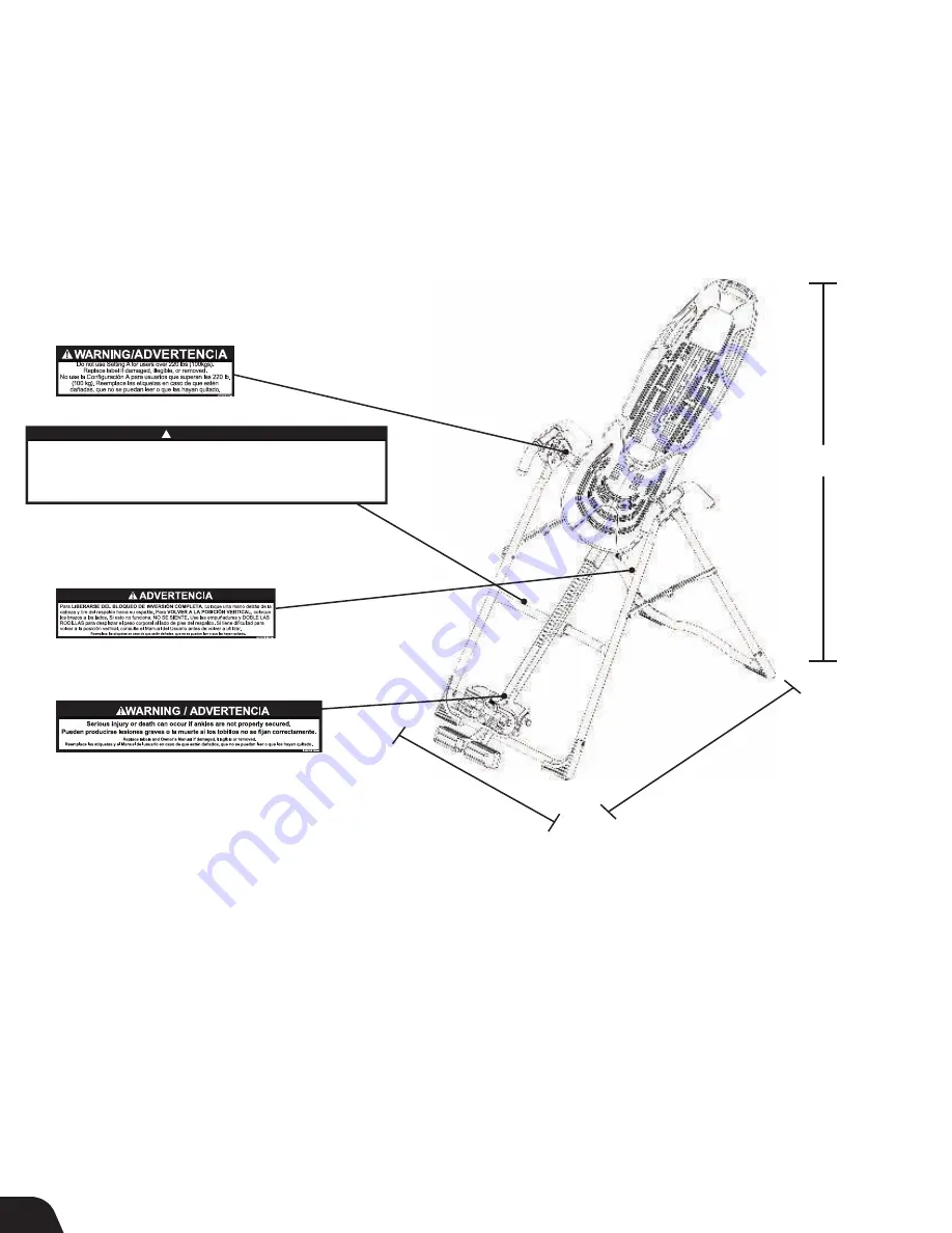 Teeter ComforTrak Series Assembly Instructions Manual Download Page 42