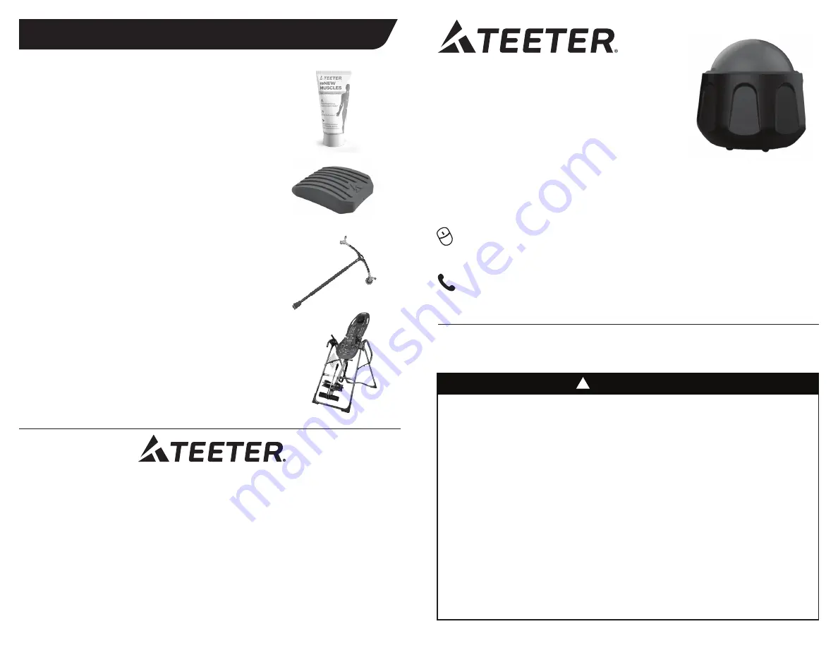 Teeter Massage Ball User Manual Download Page 1