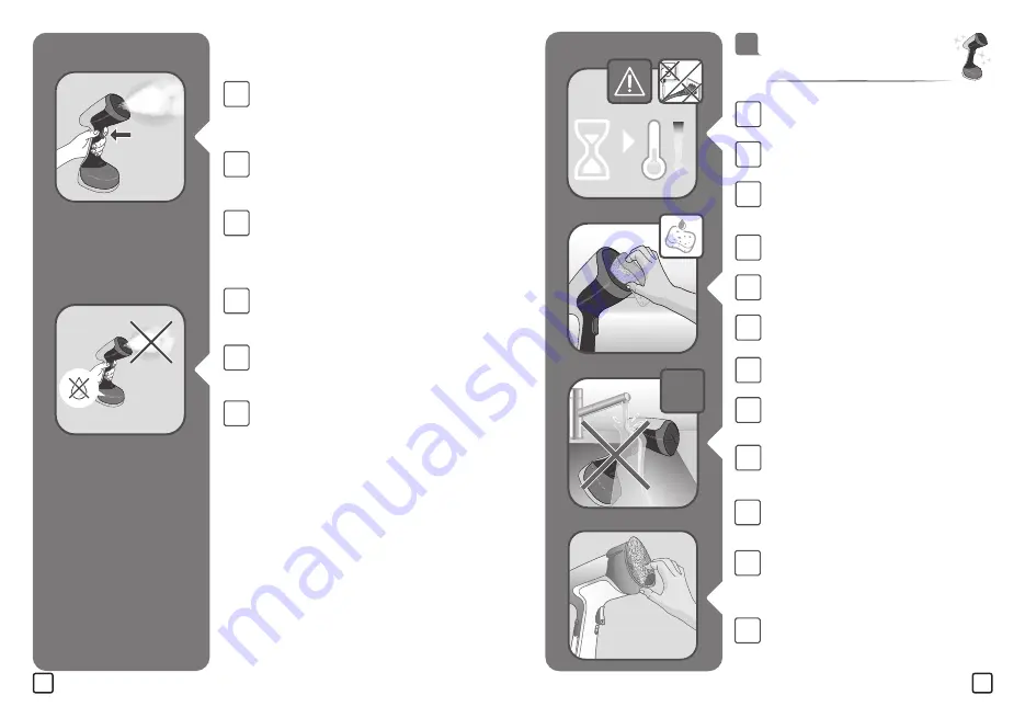 TEFAL ACCESS STEAM Easy DT71 Series Manual Download Page 19