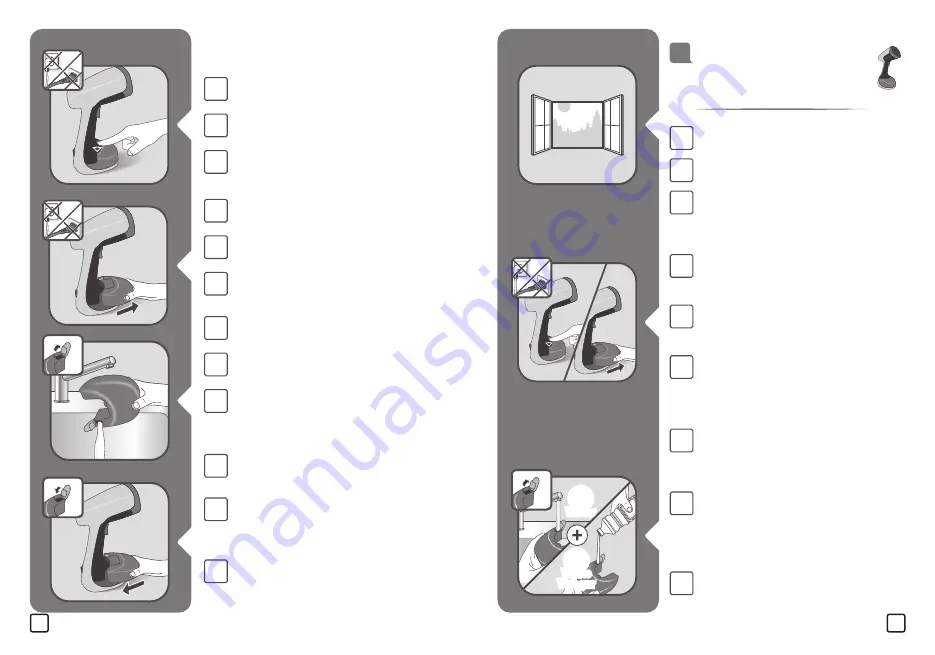 TEFAL ACCESS STEAM Easy DT71 Series Manual Download Page 25