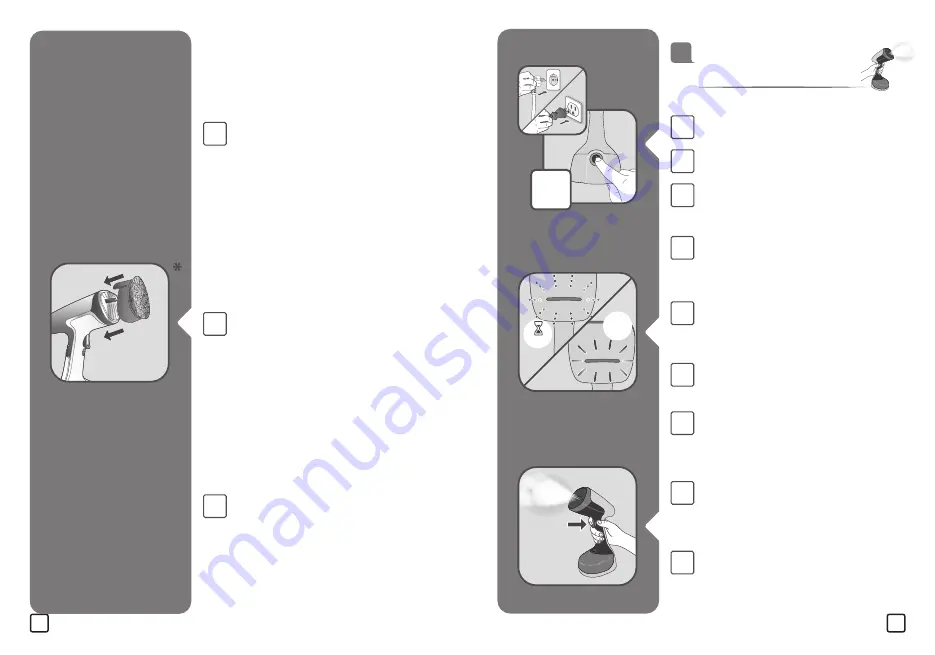 TEFAL ACCESS STEAM Easy DT71 Series Manual Download Page 32