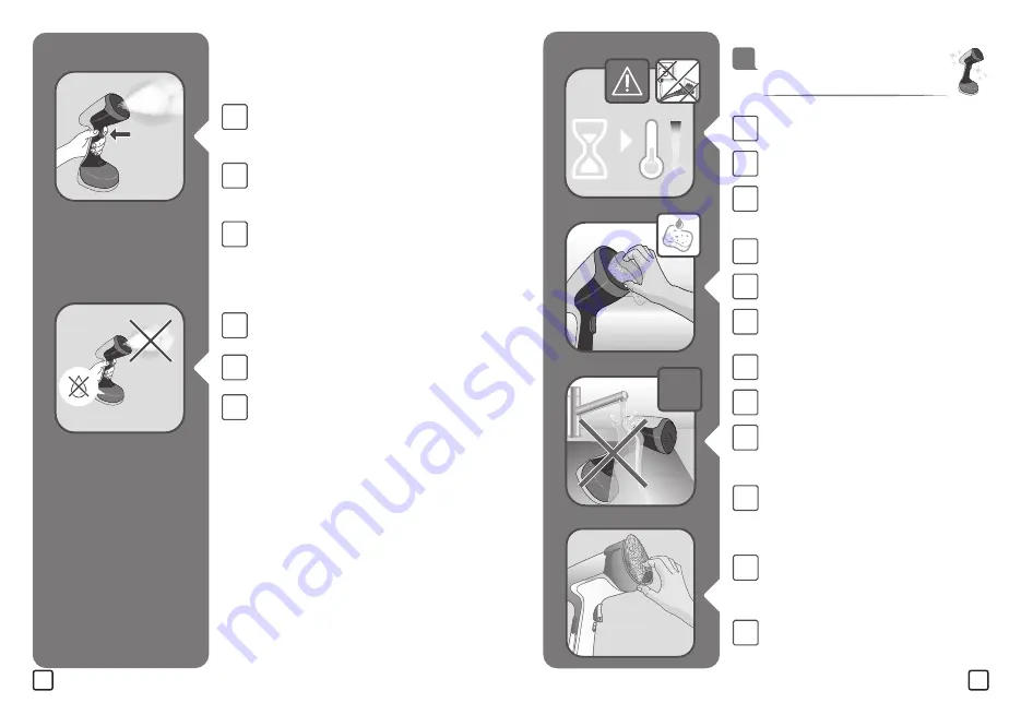 TEFAL ACCESS STEAM Easy DT71 Series Manual Download Page 46