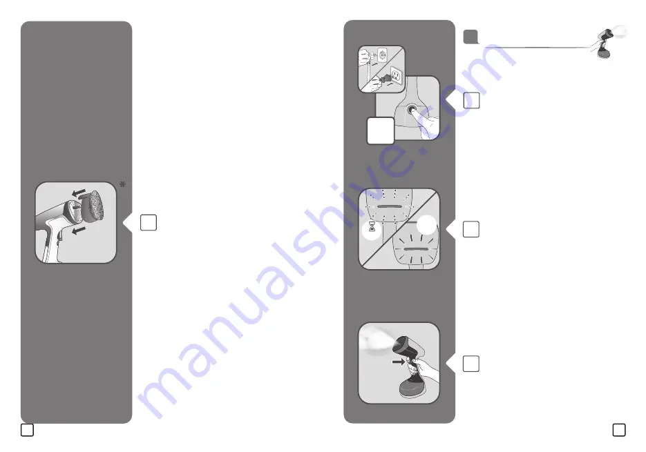 TEFAL ACCESS STEAM Easy DT71 Series Manual Download Page 85