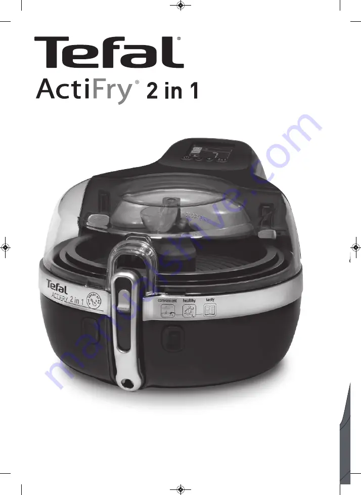 TEFAL Actifry 2 in 1 Manual Download Page 1