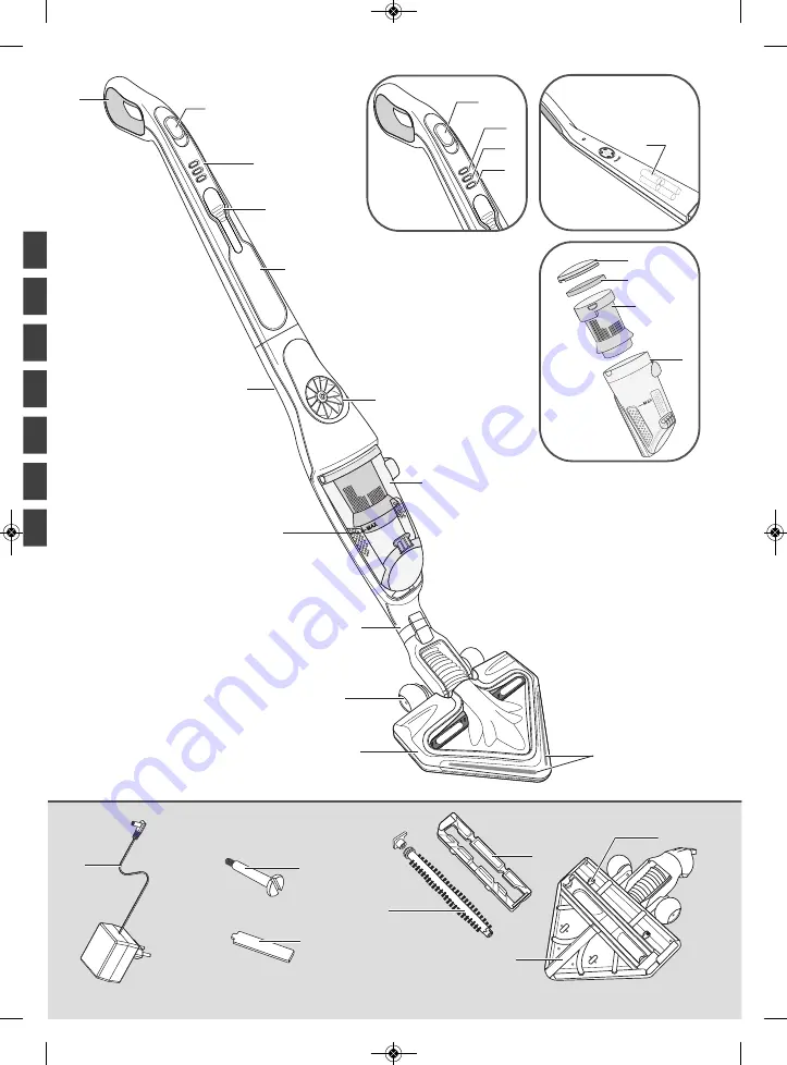 TEFAL AIR FORCE EXTREME LITHIUM-ION Manual Download Page 2