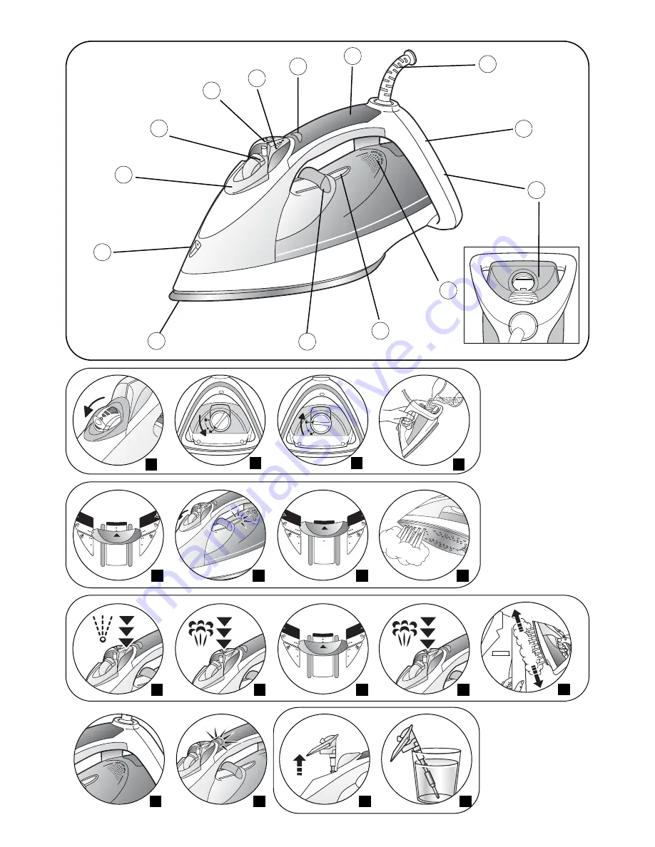 TEFAL AQUATURBO Instructions For Use Manual Download Page 3