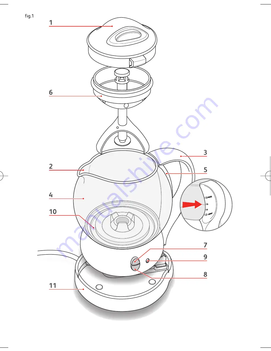 TEFAL BJ100 MAGIC TEA MAKER Скачать руководство пользователя страница 2