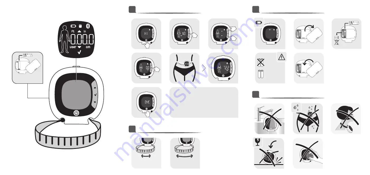 TEFAL Body partner BM956xS1 Series Instruction Manual Download Page 4