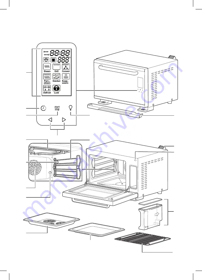 TEFAL BRILLIANCE Steam Oven Manual Download Page 2