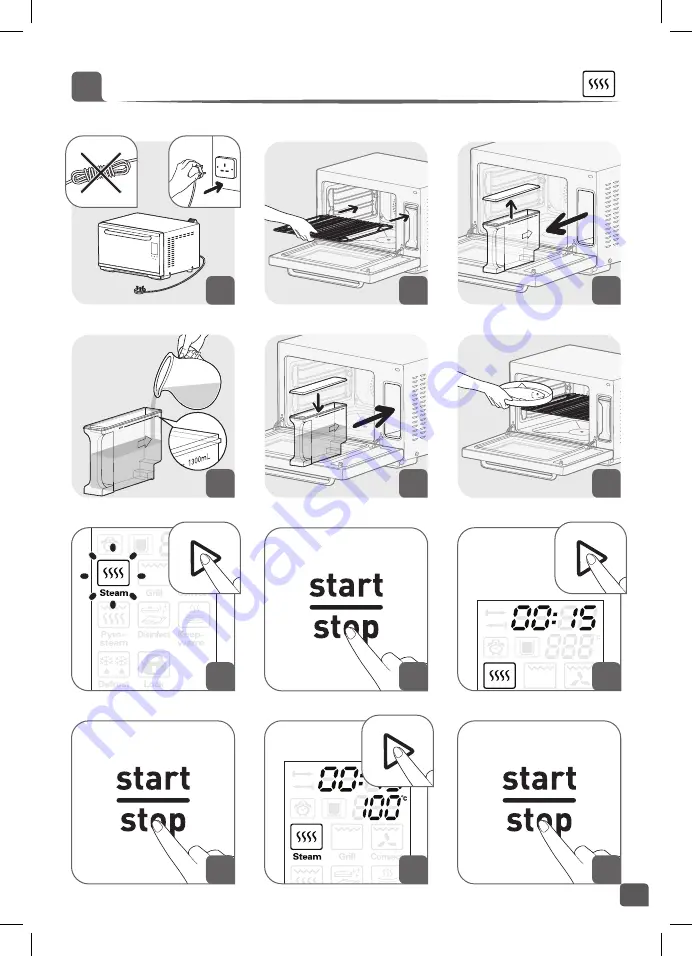 TEFAL BRILLIANCE Steam Oven Скачать руководство пользователя страница 21