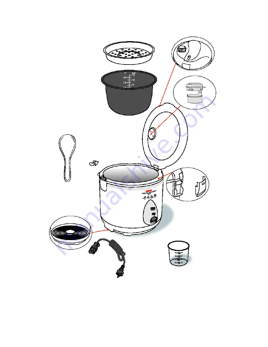 TEFAL COMFORT - ELECTRIC FRYERS Manual Download Page 2