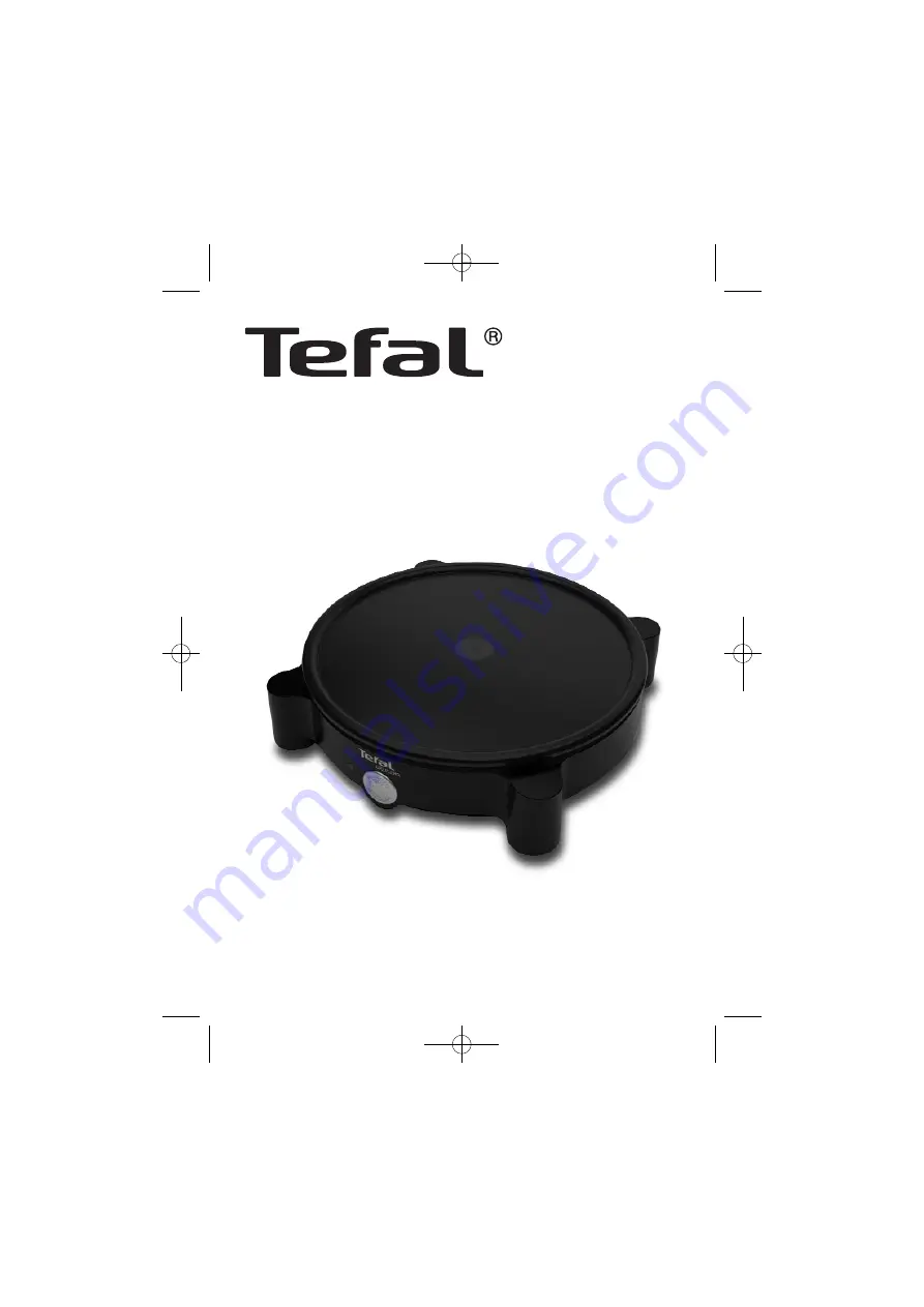 TEFAL Crep'Pro User Manual Download Page 1