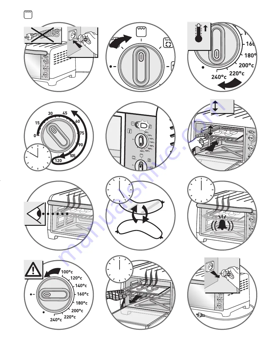 TEFAL Delice 24 L Manual Download Page 22