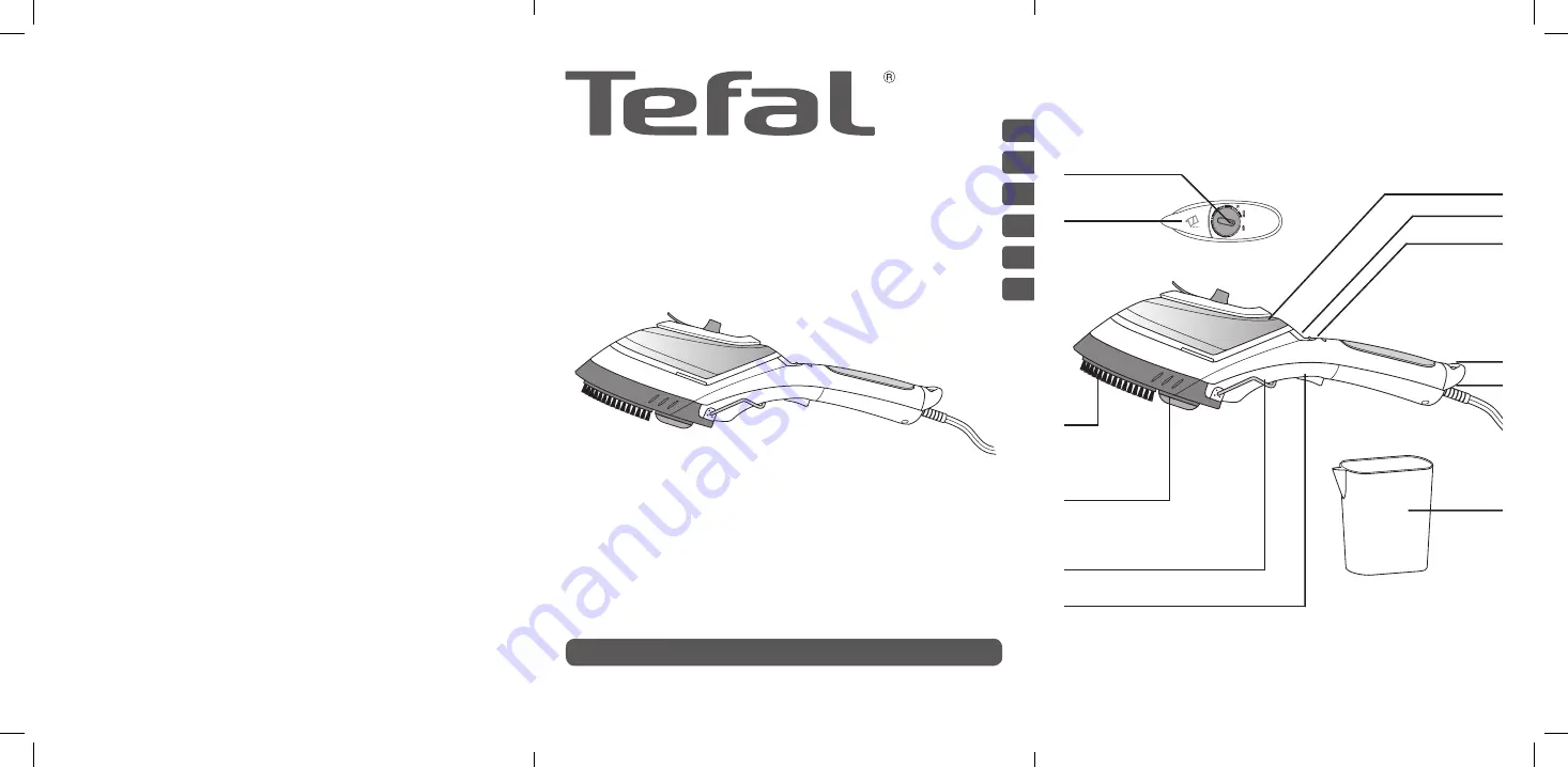 TEFAL DV8610E1 Скачать руководство пользователя страница 1