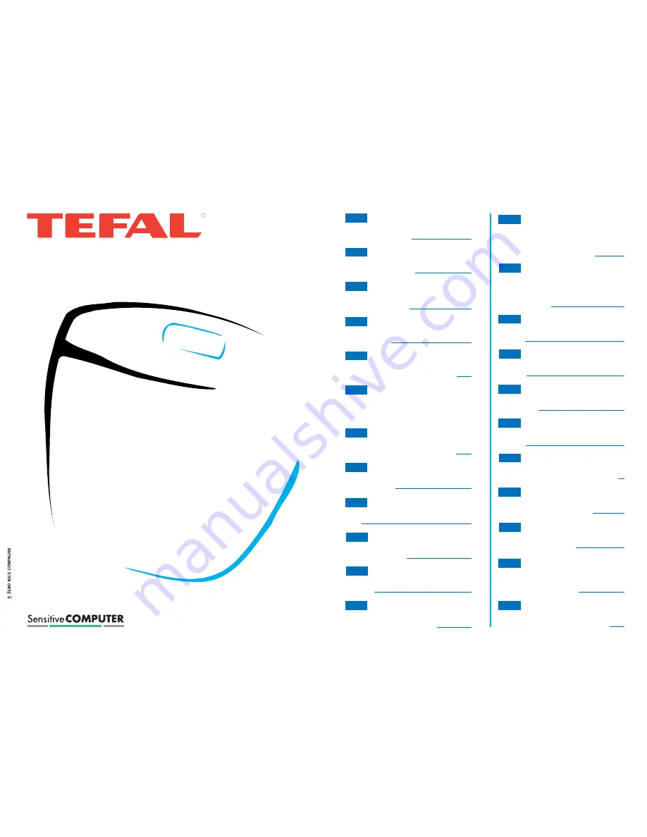 TEFAL Electronic Bathroom Scales Скачать руководство пользователя страница 1