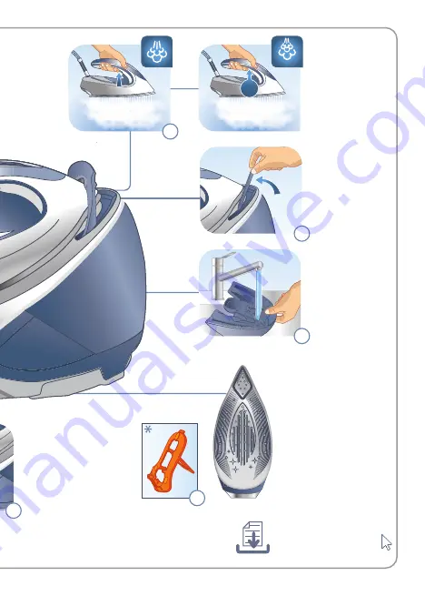 TEFAL Express Protect SV92 Скачать руководство пользователя страница 11