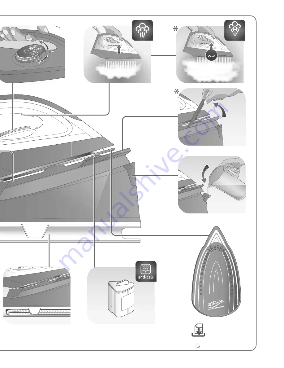 TEFAL Fasteo Manual Download Page 3