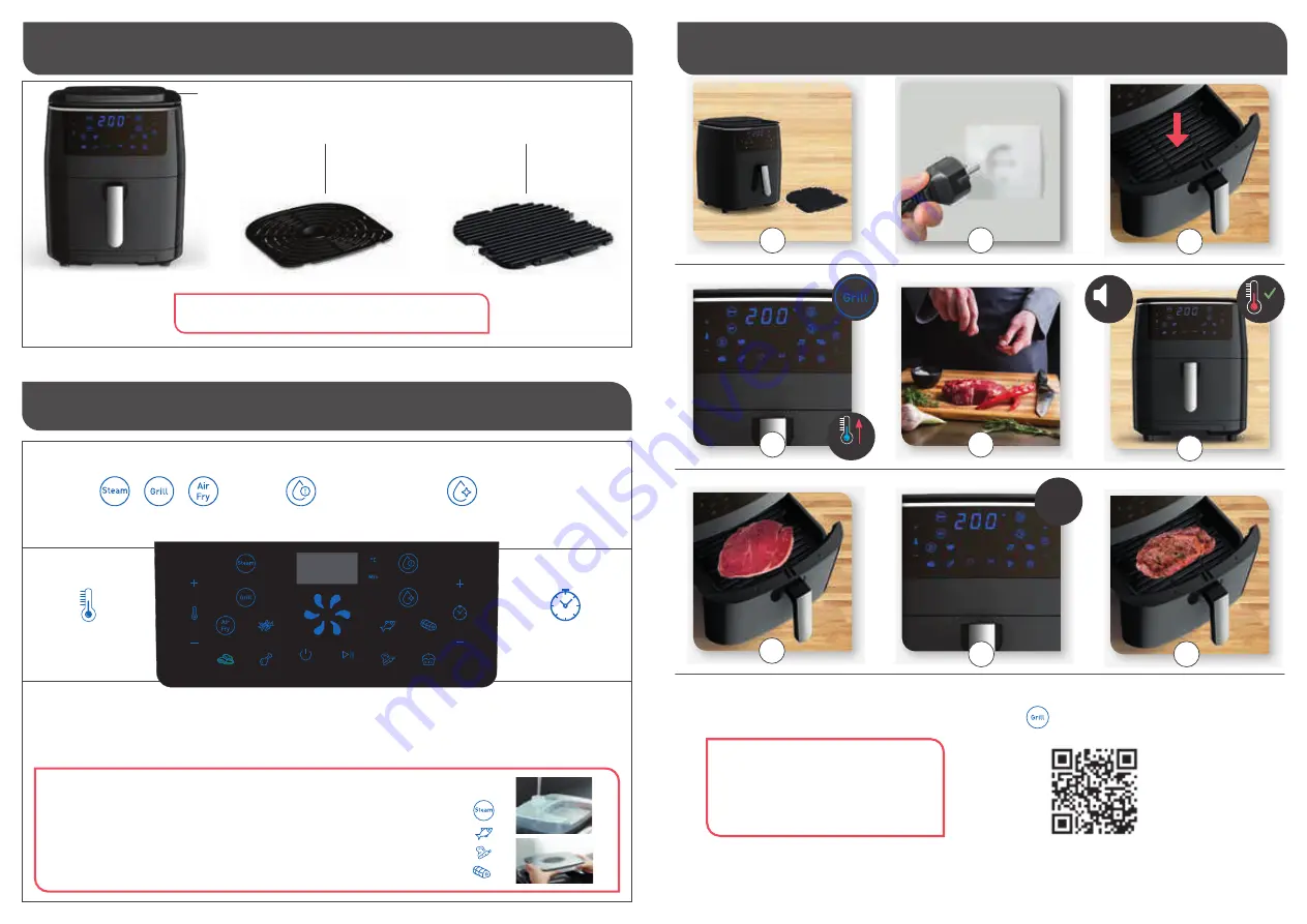 TEFAL FW2018 Quick Start Manual Download Page 2