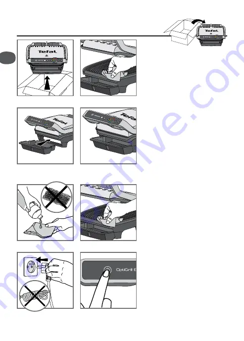 TEFAL GC 750 Instructions For Use Manual Download Page 54