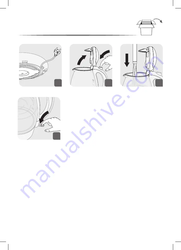 TEFAL Glass vision Manual Download Page 3