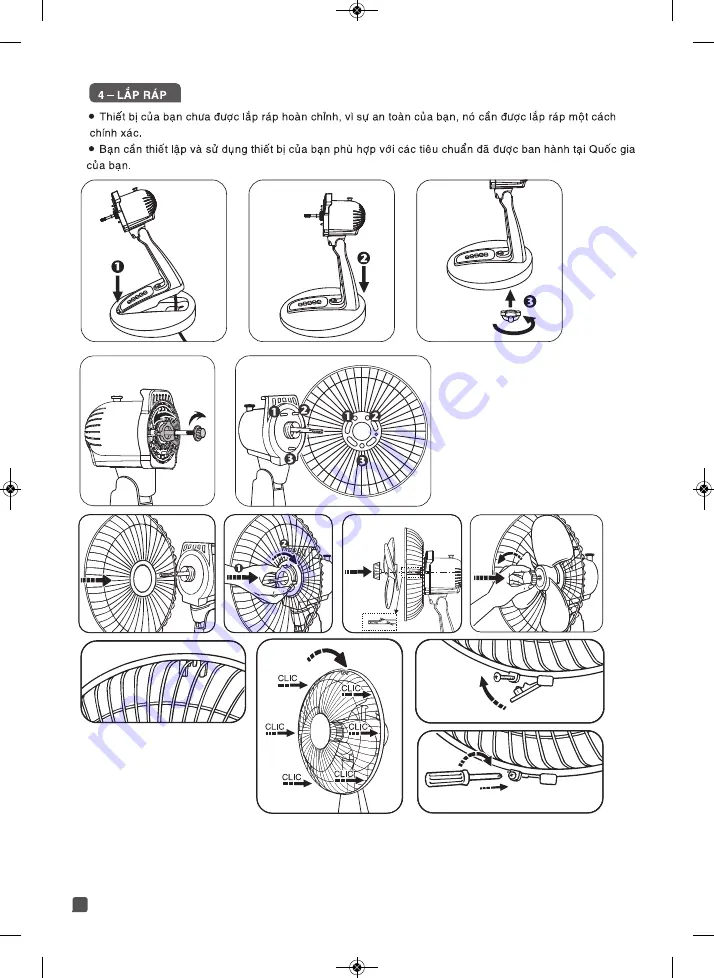 TEFAL Harmony VF 361 Series Manual Download Page 12