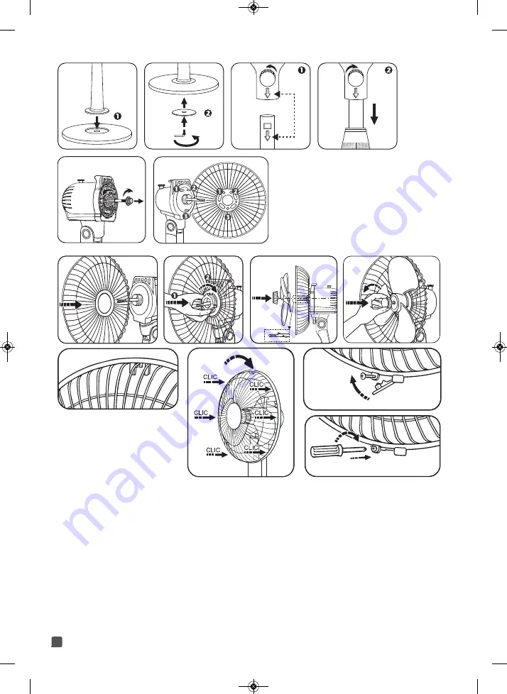 TEFAL Harmony VF 364 Series Manual Download Page 12