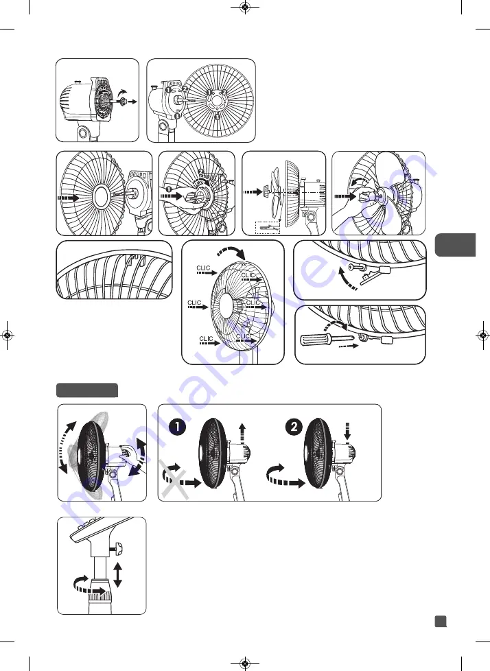 TEFAL Harmony VF 364 Series Manual Download Page 17