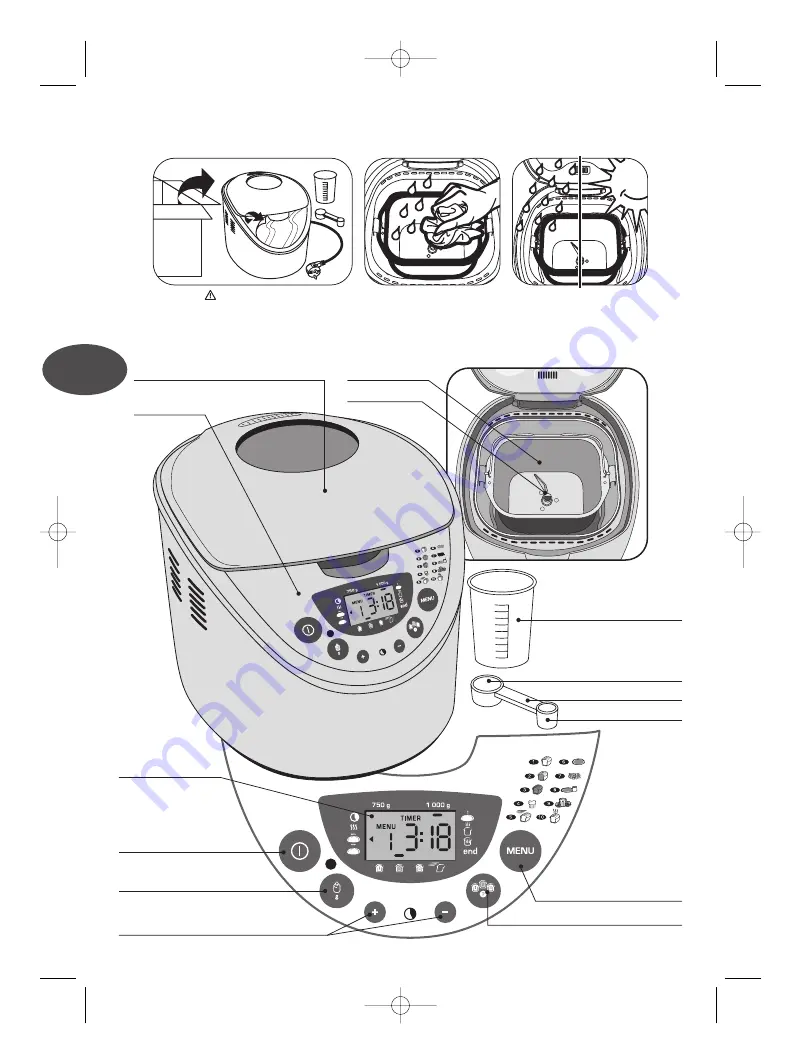 TEFAL Home Bread OW300101 Manual Download Page 42