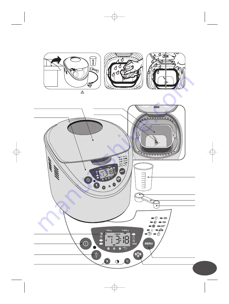 TEFAL Home Bread Manual Download Page 133