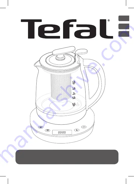 TEFAL Infusa BJ800DKR Manual Download Page 1