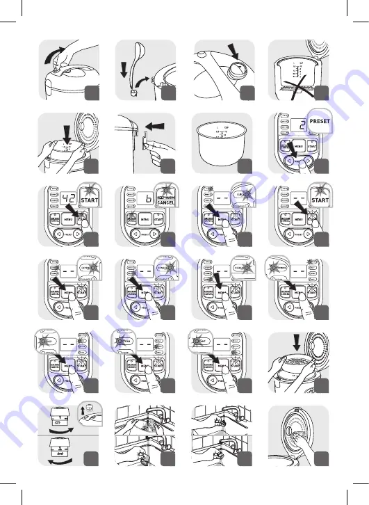 TEFAL MICROCOMPUTER Скачать руководство пользователя страница 3