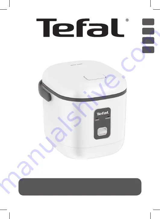 TEFAL Mini Rice Cooker Скачать руководство пользователя страница 1