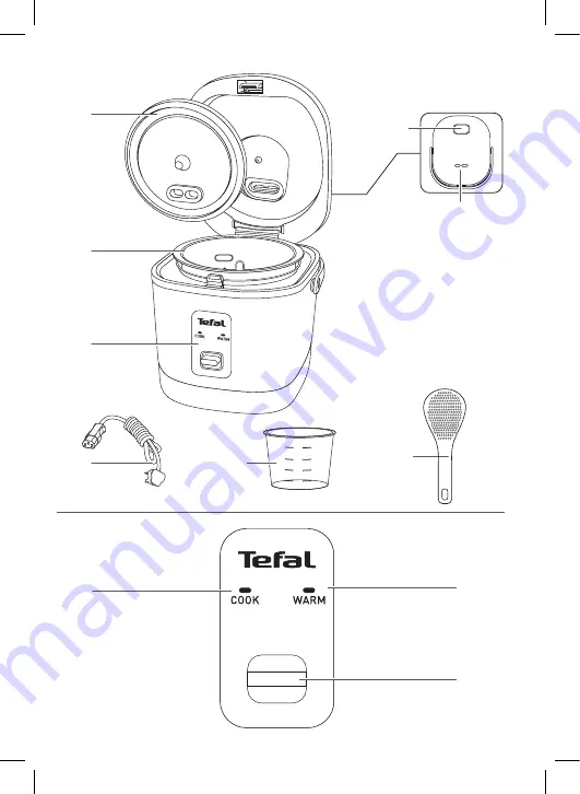 TEFAL Mini Rice Cooker Instructions For Use Manual Download Page 2