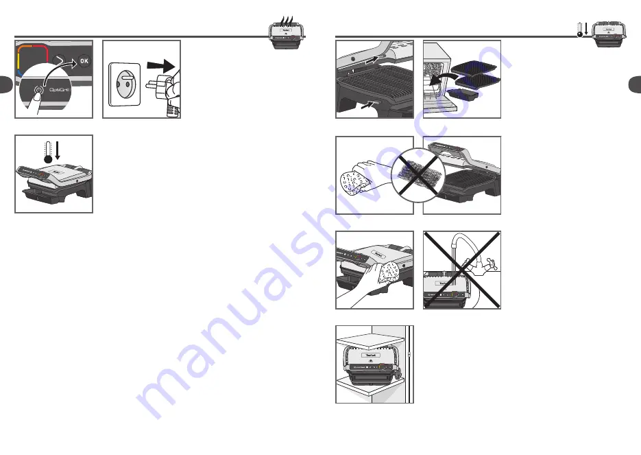 TEFAL OptiGrill Elite XL Скачать руководство пользователя страница 43