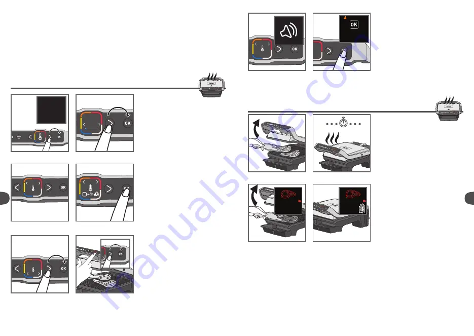 TEFAL OptiGrill Elite XL Instructions For Use Manual Download Page 142