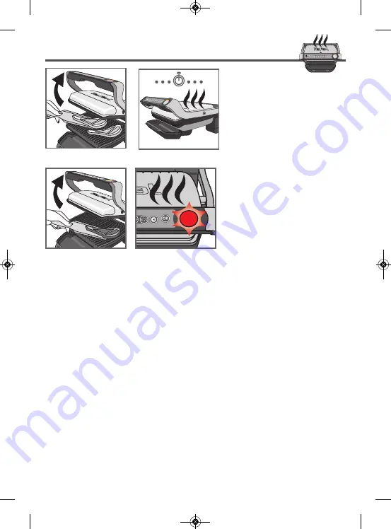 TEFAL OPTIGRILL GC702D Instructions For Use Manual Download Page 11