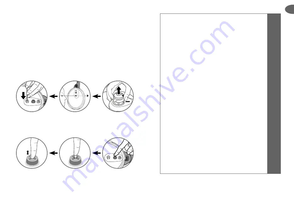 TEFAL P25804 User Manual Download Page 9